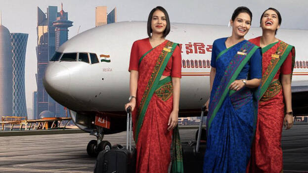 air india female cabin crew